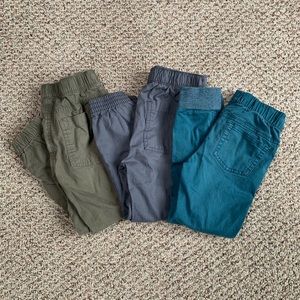Boys jogger pants - lot of 3 pairs